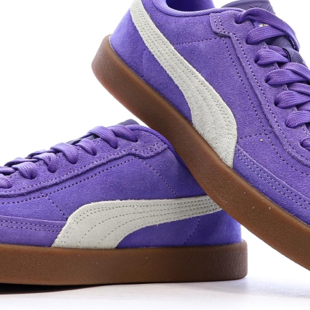 Baskets Violet Homme Puma Club