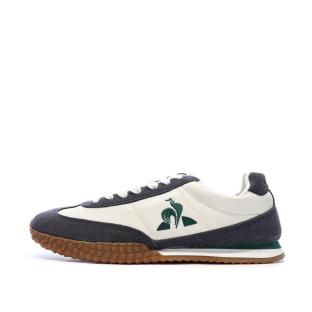 Baskets Ecru/Bleu Homme Le Coq Sportif Veloce