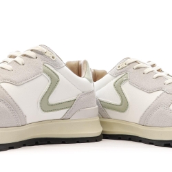 Baskets Blanches/Beiges Homme Schott Dorian