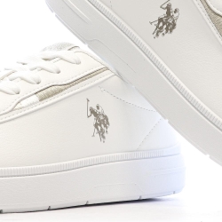Baskets Blanches/Grises Homme US Polo ASSN For Everyday