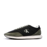 Baskets Noir/Kaki Homme Calvin Klein Jeans Retros