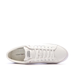 Baskets Blanches Homme Tommy Hilfiger Th Hi Vulc Low Core
