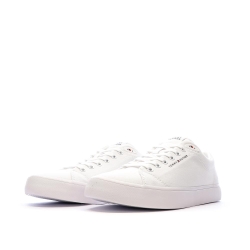 Baskets Blanches Homme Tommy Hilfiger Th Hi Vulc Low Core