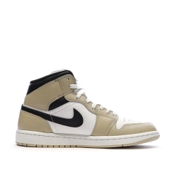 Air Jordan 1 Mid Blanche/Beige Homme Nike