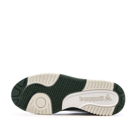 Baskets Blanches/Vertes Homme Le Coq Sportif T1000