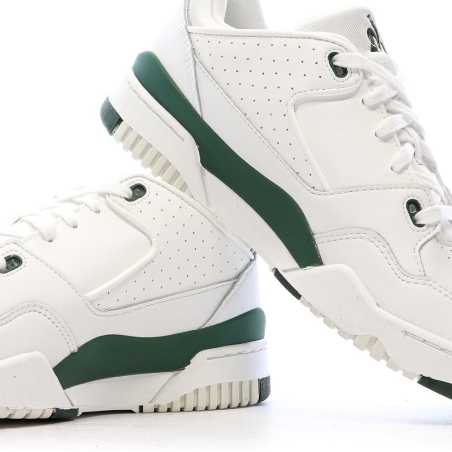 Baskets Blanches/Vertes Homme Le Coq Sportif T1000