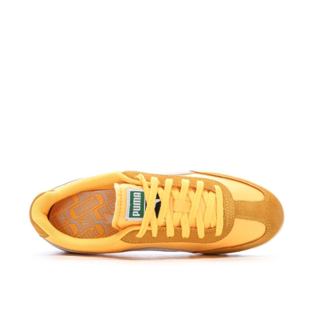 Baskets Orange Mixte Puma Arizona Nylon