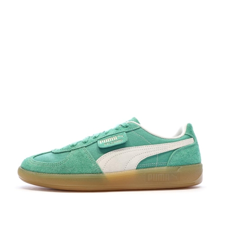Baskets Vertes Homme Puma Palermo Vintage