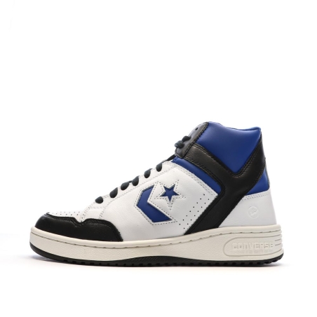 Baskets Blanches/Noires/Bleu Homme Converse Weapon