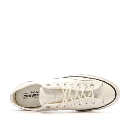 Baskets Ecru Homme Converse Chuck 70 Canvas