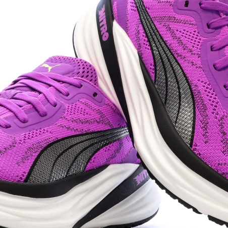 Chaussures de Running Violet Mixte PUMA Magnify Nitro 2