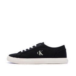 Baskets Noir/Blanc Homme Calvin Klein Jeans Ess Vulc Low