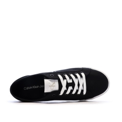 Baskets Noir/Blanc Homme Calvin Klein Jeans Ess Vulc Low