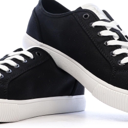 Baskets Noir/Blanc Homme Calvin Klein Jeans Ess Vulc Low