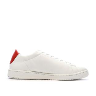 Baskets Blanches/rouge Homme Le Coq Sportif Phenix