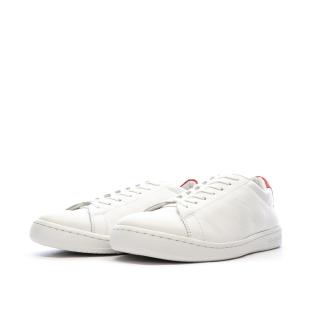 Baskets Blanches/rouge Homme Le Coq Sportif Phenix