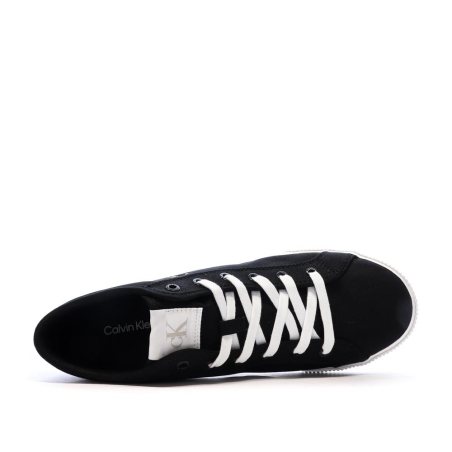 Baskets Noir/Blanc Homme Calvin Klein Jeans Ess Vulc