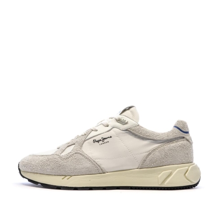 Baskets Blanches/Grises Homme Pepe jeans Marlon Divided