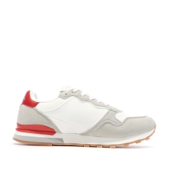 Baskets Blanches/Rouges Homme Teddy Smith 120097