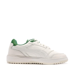Baskets Blanches/Vertes Homme Puma Doublecourt03