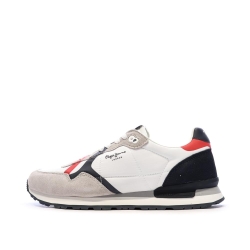 Baskets Gris/Blanc Homme Pepe Jeans Brit Road