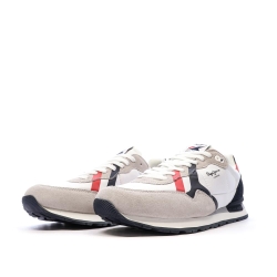 Baskets Gris/Blanc Homme Pepe Jeans Brit Road