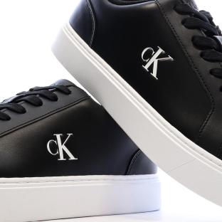 Baskets Noires Homme Calvin Klein Jeans Classic Cupsole Lace