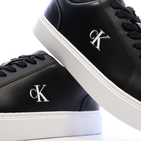 Baskets Noires Homme Calvin Klein Jeans Classic Cupsole Lace