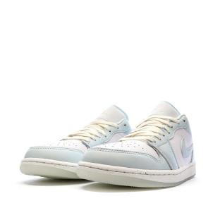 Baskets Bleu Clair/Écru Homme Nike Air Jordan 1 Low