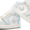 Baskets Bleu Clair/Écru Homme Nike Air Jordan 1 Low