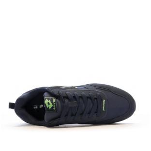 Baskets Marine/Vert Homme Lotto Twenty 5