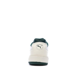 Baskets Blanches/Vertes Foncés Homme Puma Doublecourt03