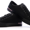 Baskets Noires Homme Tommy Hilfiger Core Corporate Vulcs