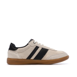 Baskets Beiges/Noires Homme Teddy Smith Serraje