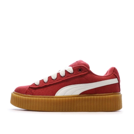 Baskets Rouge Mixte Puma Creeper Phatty Cordu