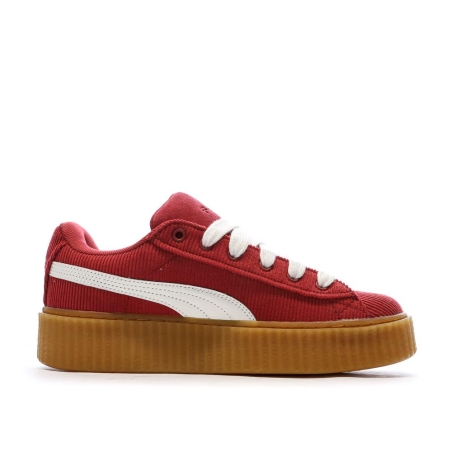 Baskets Rouge Mixte Puma Creeper Phatty Cordu