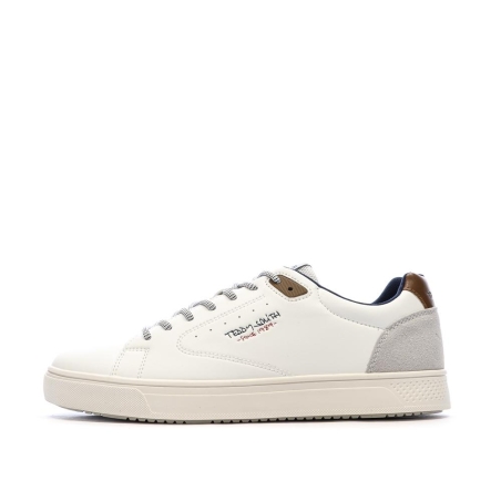 Baskets Blanches/Grises/Camel Homme Teddy Smith 71513