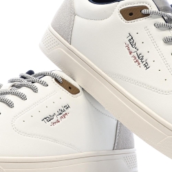 Baskets Blanches/Grises/Camel Homme Teddy Smith 71513
