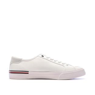 Baskets Blanches Homme Tommy Hilfiger Core Corporate Vulc