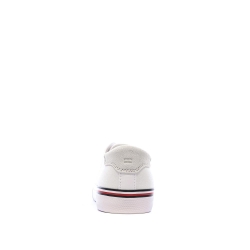 Baskets Blanches Homme Tommy Hilfiger Core Corporate Vulc