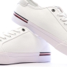 Baskets Blanches Homme Tommy Hilfiger Core Corporate Vulc