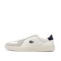 Baskets Blanches/Marine Homme Lacoste Baseshot Pro 225
