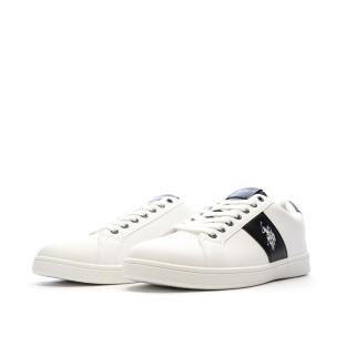 Baskets Blanches/Noires Homme US Polo ASSN High-top