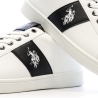 Baskets Blanches/Noires Homme US Polo ASSN High-top