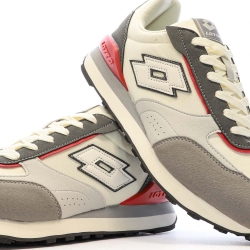 Baskets Beige/Gris Homme Lotto Twenty 5