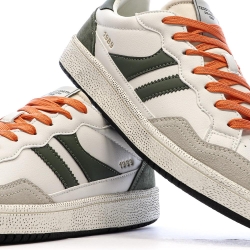 Baskets Blanc/Kaki Homme Teddy Smith Zapato