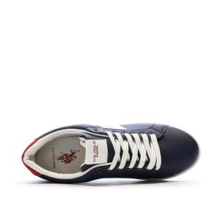 Baskets Marine/Blanc/Rouge Homme US Polo ASSN High-top