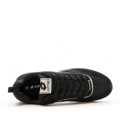 Baskets Noir/Blanche Homme Lotto Twenty 5