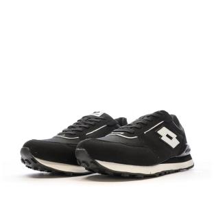 Baskets Noir/Blanche Homme Lotto Twenty 5