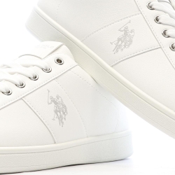 Baskets Blanches Homme US Polo ASSN High-top